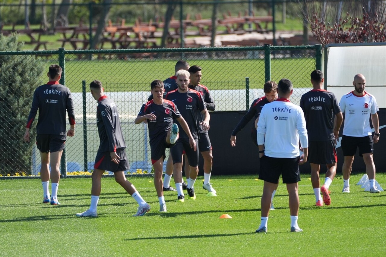 UEFA Uluslar B Ligi 4. Grup'ta yarın Karadağ'ı Samsun'da konuk edecek A Milli Futbol Takımı...