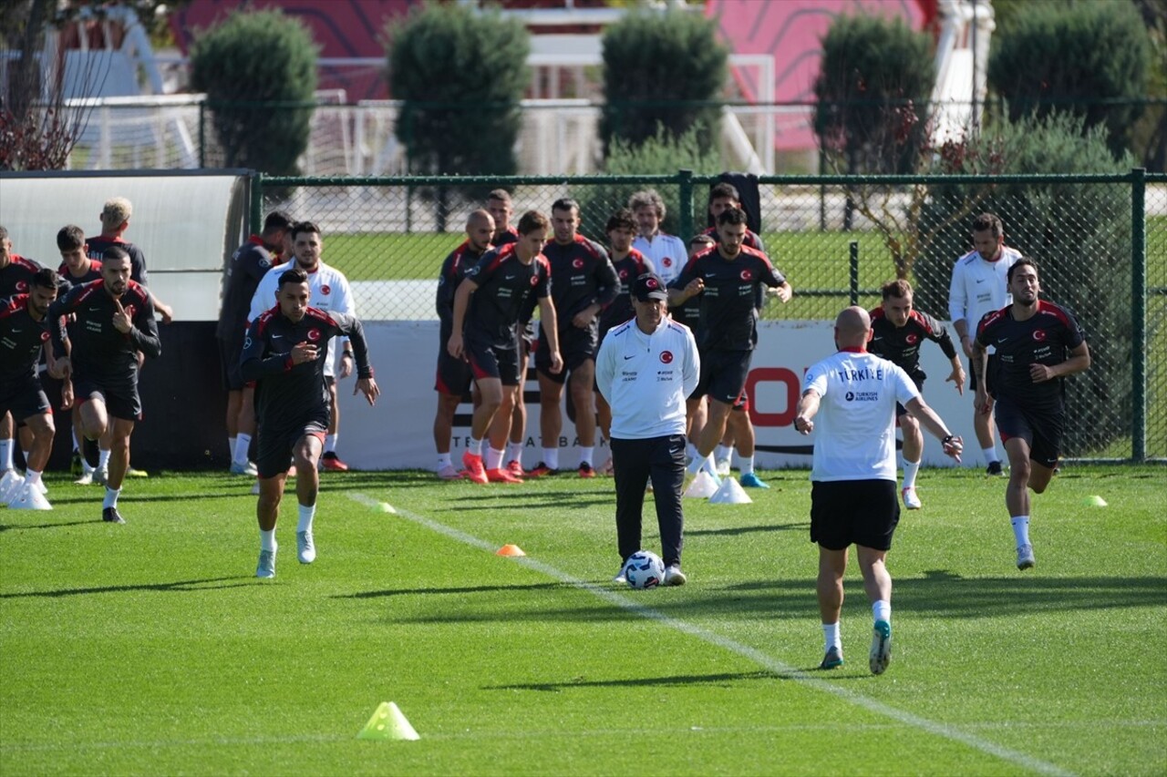 UEFA Uluslar B Ligi 4. Grup'ta yarın Karadağ'ı Samsun'da konuk edecek A Milli Futbol Takımı...