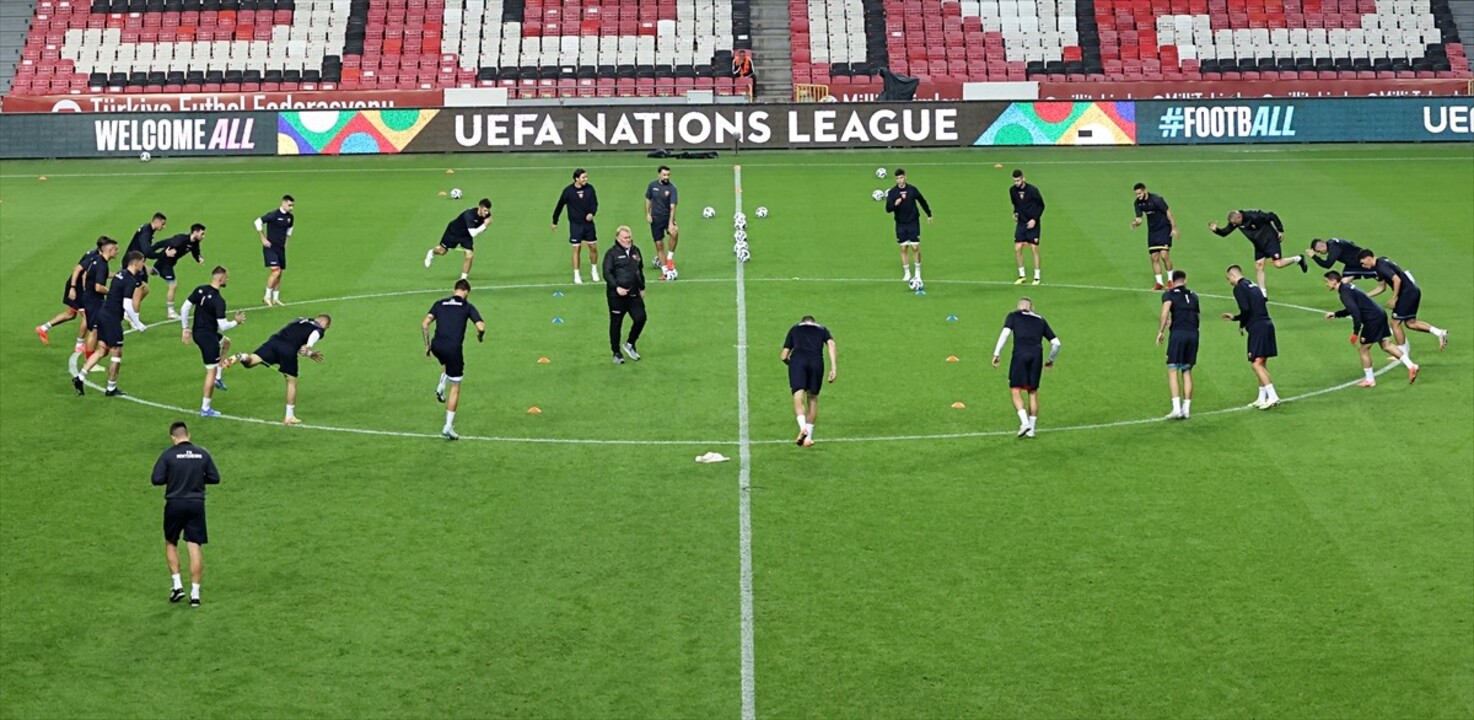 UEFA Uluslar B Ligi 4. Grup üçüncü maçında yarın A Milli Futbol Takımı ile Samsun'da karşılaşacak...