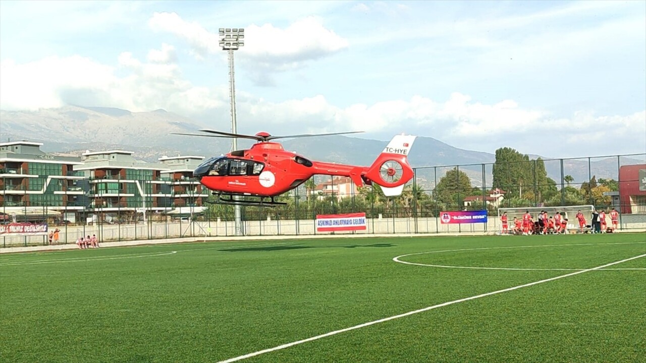 İzmir'de Süper Amatör Lig'de Ödemişspor ile Beydağ Belediye Spor futbol takımları arasında, Ödemiş...