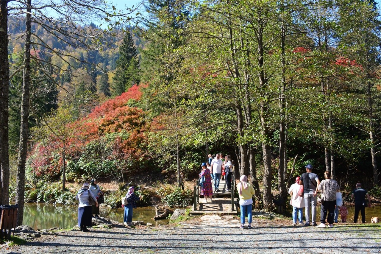 Artvin'de yerli ve yabancı turistlerin en çok ziyaret ettiği yerler arasındaki Borçka Karagöl...