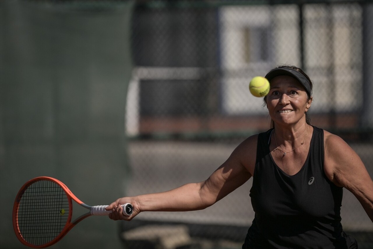 Enplus Masters Kadınlar Tenis Serisi'nin finalleri Ankara Tenis Eğitim Merkezi’nde...