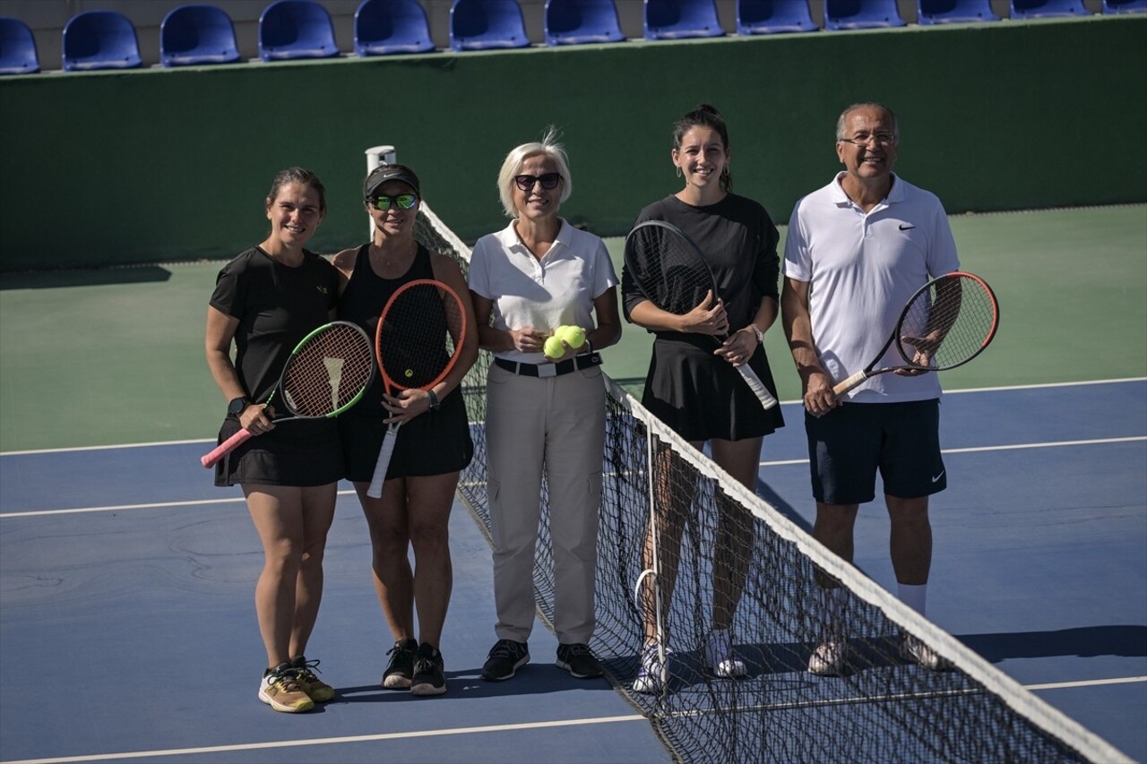 Enplus Masters Kadınlar Tenis Serisi'nin finalleri Ankara Tenis Eğitim Merkezi’nde...