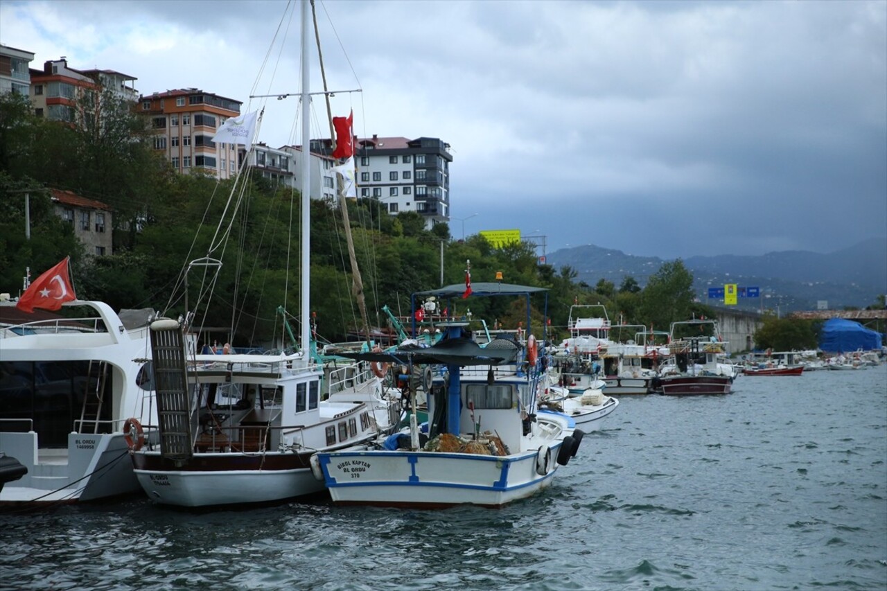 Ordu'da olumsuz hava koşulları nedeniyle balıkçılar ava çıkamadı. Sağanağın etkili olduğu kentte...