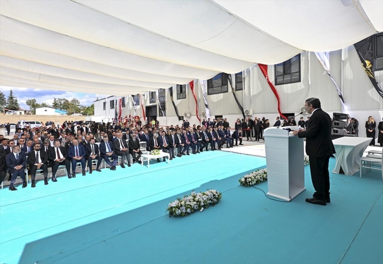 Cumhurbaşkanı Yardımcısı Cevdet Yılmaz, Kırıkkale'de AYKAL Demir Yolu Araçları Yapım-Bakım-Onarım...