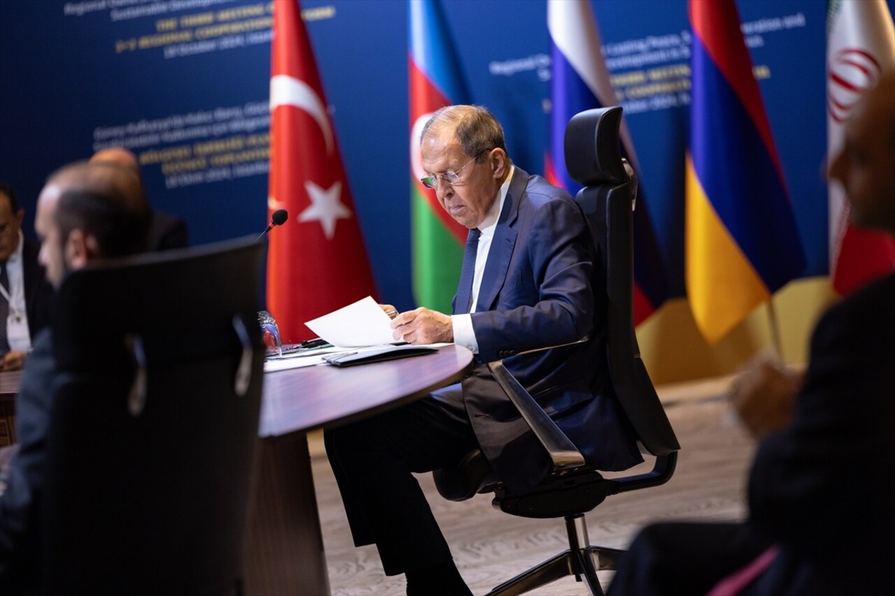 Dışişleri Bakanı Hakan Fidan, İstanbul'da düzenlenen Güney Kafkasya Bölgesel İşbirliği...