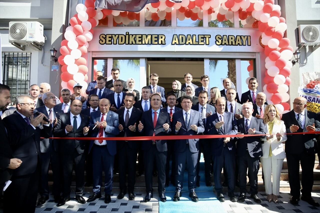 Adalet Bakanı Yılmaz Tunç, Muğla'da Seydikemer Adalet Sarayı'nın açılış törenine...