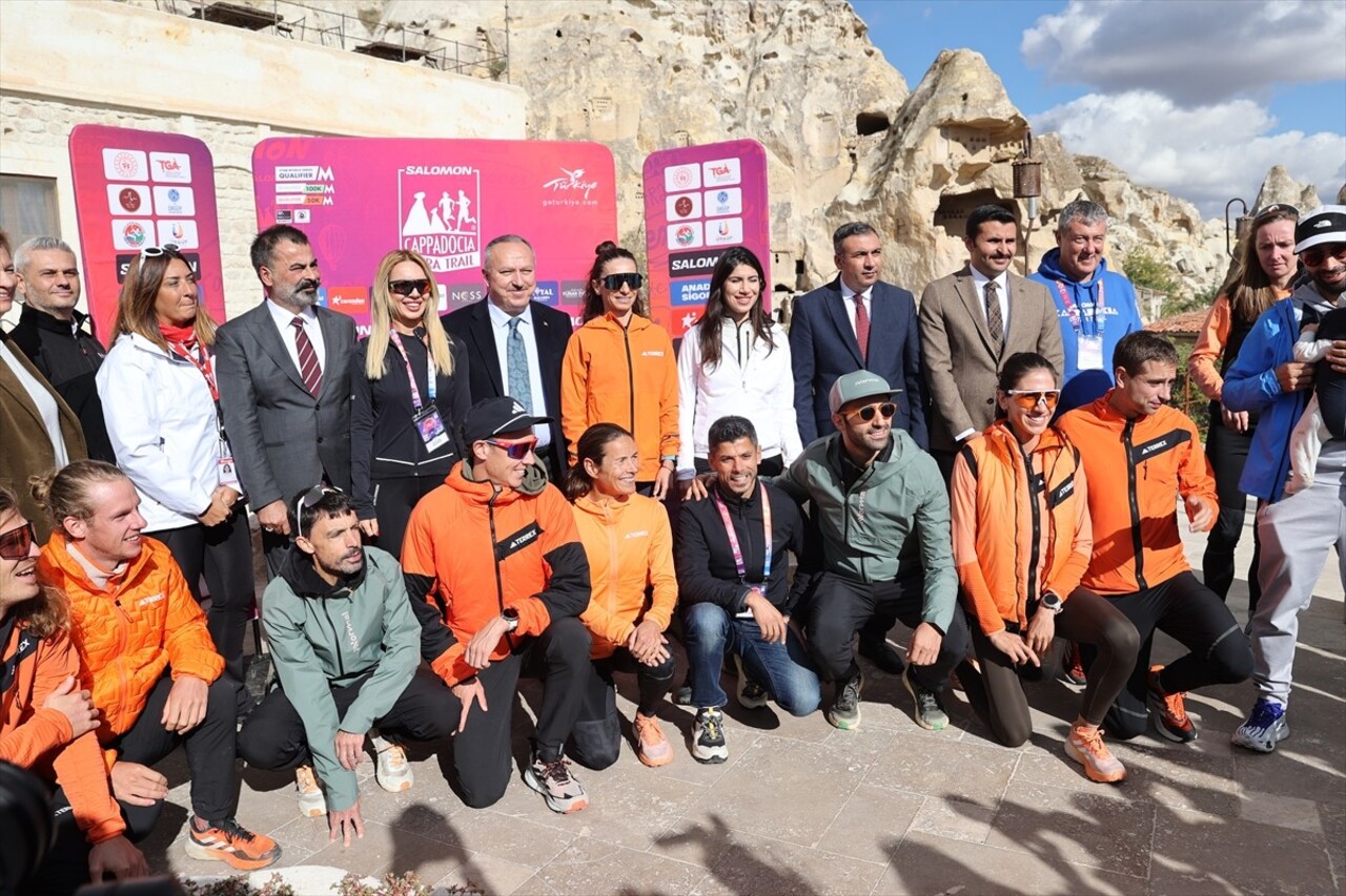 Salomon Kapadokya Ultra Trail Koşusu, 73 ülkeden 2 bin 368 sporcunun katılımıyla yarın Nevşehir'de...