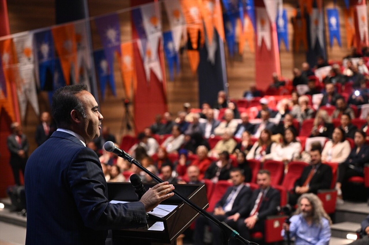 Sanayi ve Teknoloji Bakanı Mehmet Fatih Kacır, Atatürk Kültür Merkezi’nde düzenlenen AK Parti...