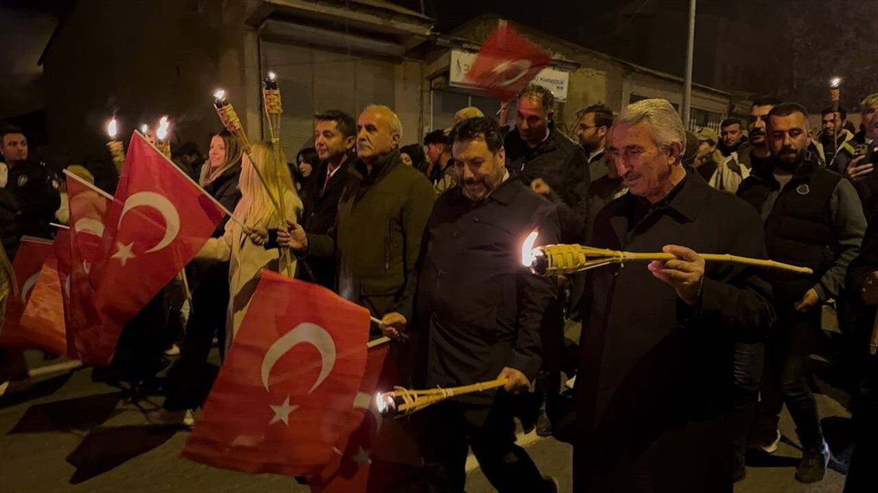 Ağrı'nın Hamur ilçesinde Cumhuriyet'in 101. yıl dönümü ve 29 Ekim Cumhuriyet Bayramı dolayısıyla...