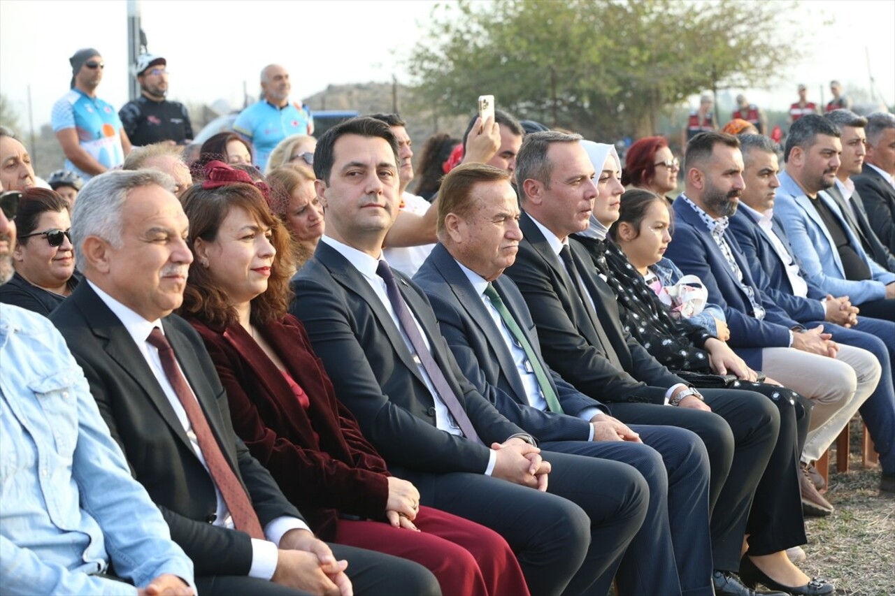 Arkeolojik çalışmaların sürdüğü, Hatay'ın Erzin ilçesindeki İsos Epiphaneia Antik Kenti'nde...