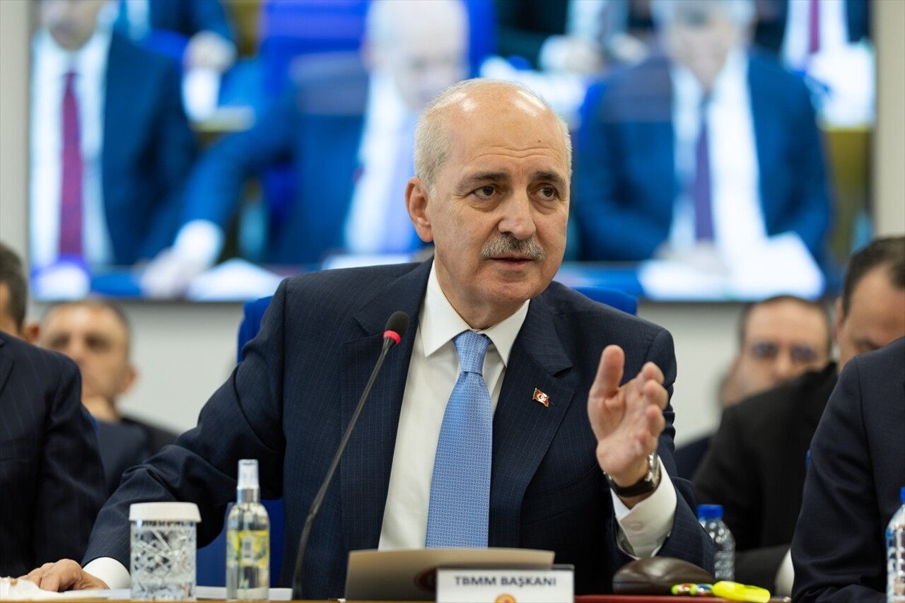 TBMM Başkanı Numan Kurtulmuş, TBMM Plan ve Bütçe Komisyonunda, Meclis Başkanlığının 2025 yılı...