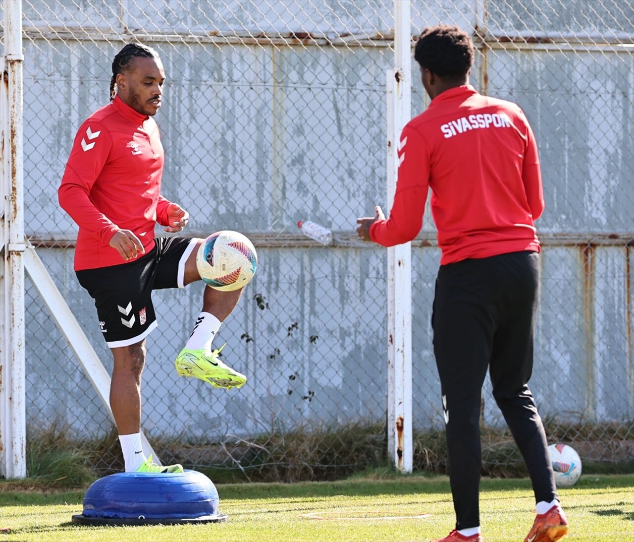 Net Global Sivasspor, Trendyol Süper Lig'in 11. haftasında Çaykur Rizespor ile sahasında...