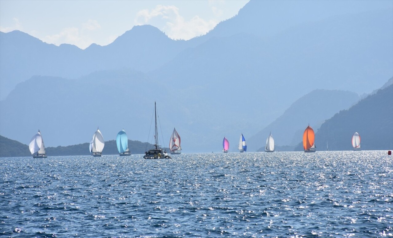 Muğla'nın Marmaris ilçesinde düzenlenen 35. Uluslararası Marmaris Yarış Haftası'nın dördüncü gün...