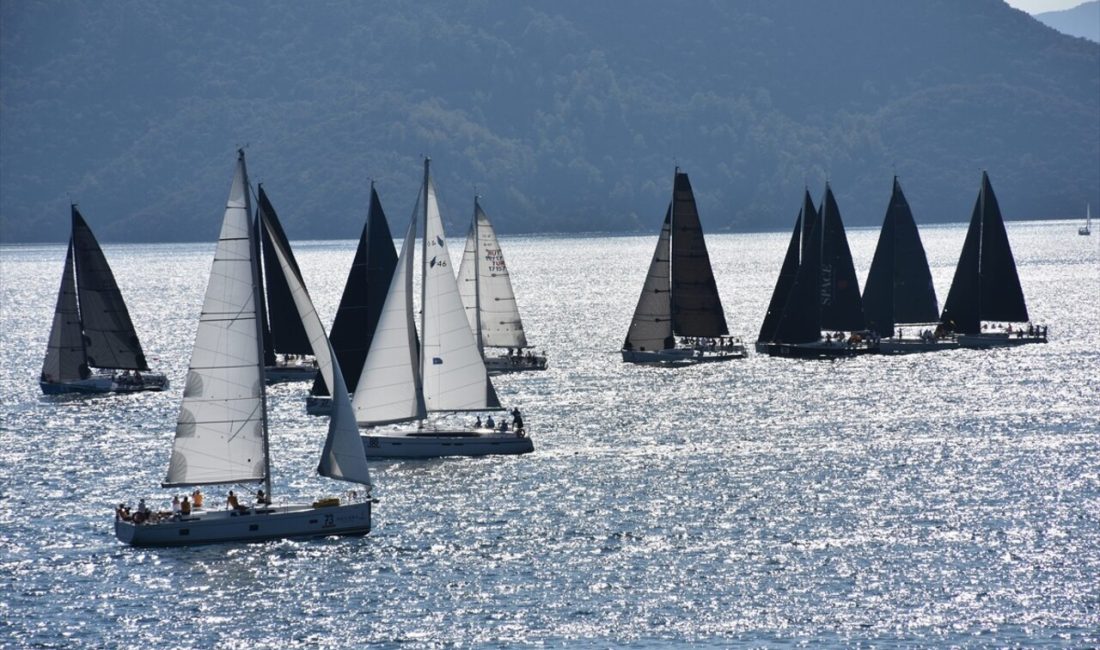 Marmaris'te düzenlenen uluslararası yarışların