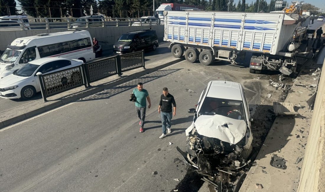 Adana'nın Seyhan ilçesinde meydana