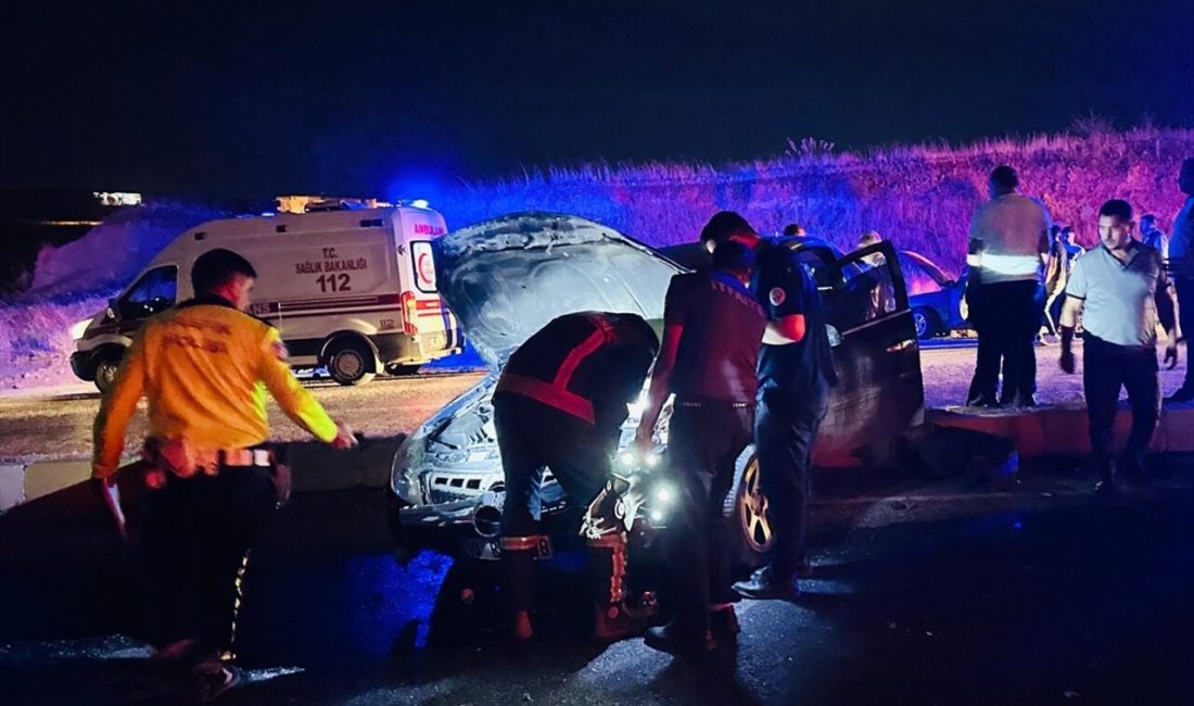 Adıyaman'da meydana gelen trafik