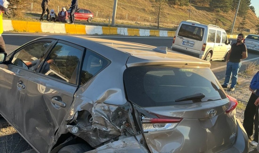 Ağrı'da meydana gelen trafik