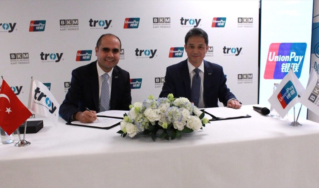 BKM ve UnionPay, TROY'un