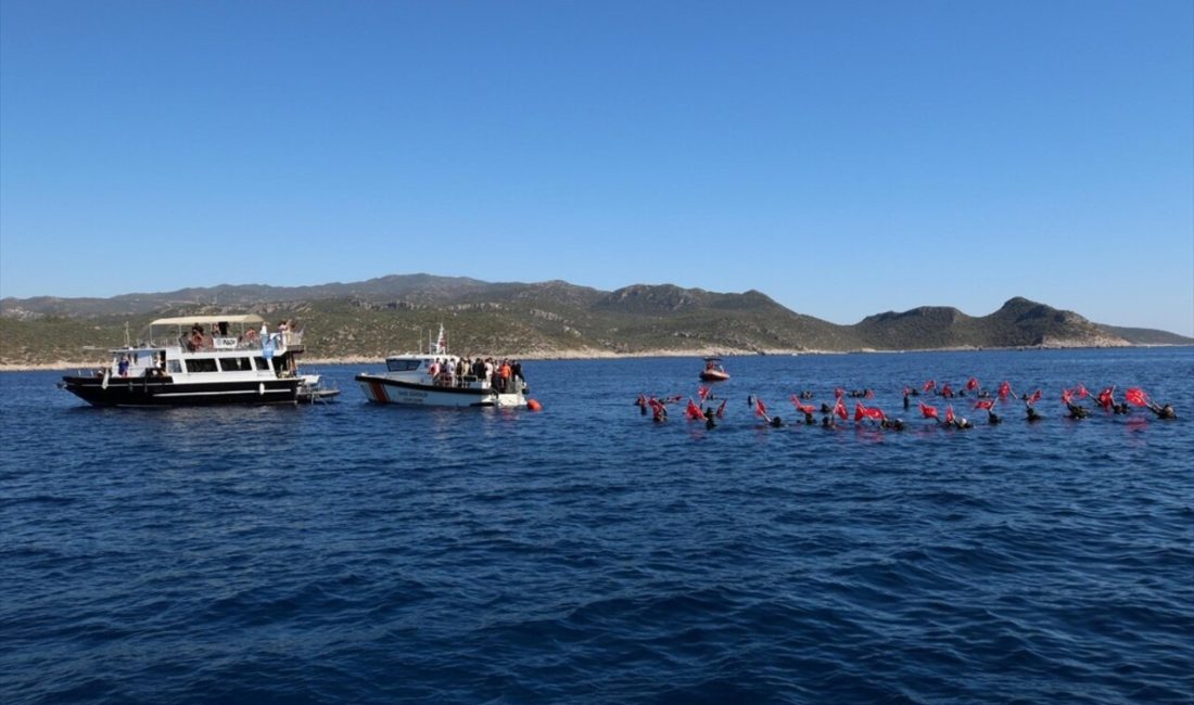 Antalya'nın Kaş ilçesinde Cumhuriyet