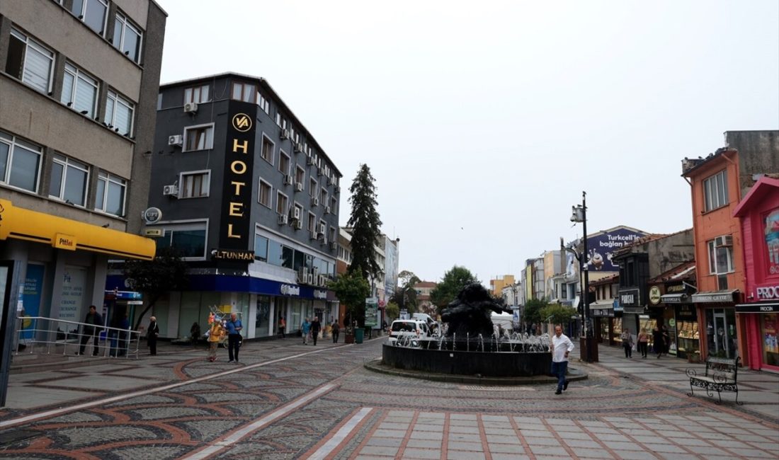 Edirne'nin Saraçlar Caddesi'ndeki sağlıklaştırma