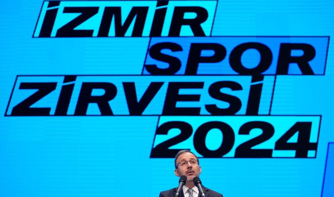 İzmir Spor Zirvesi açılışında