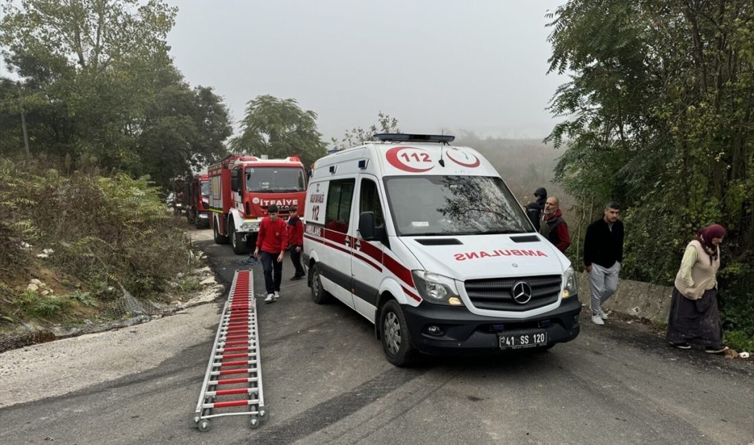 Kocaeli İzmit'te meydana gelen