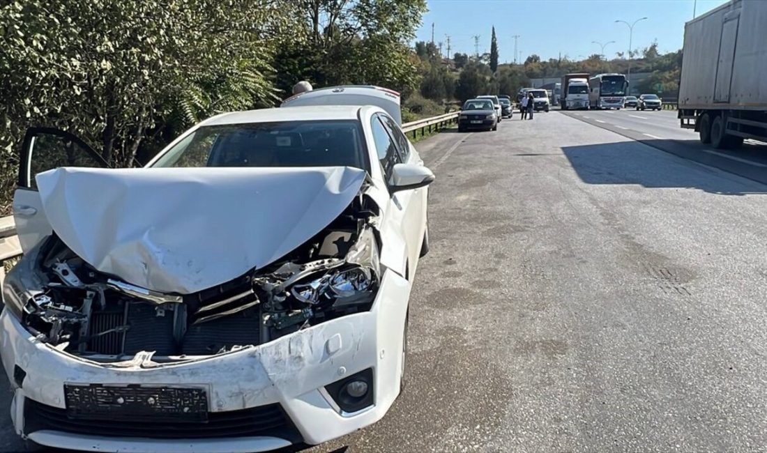 Anadolu Otoyolu'nda meydana gelen