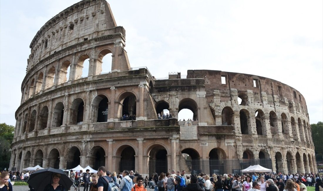 Roma'daki Kolezyum'da 'Göbeklitepe: Kutsal