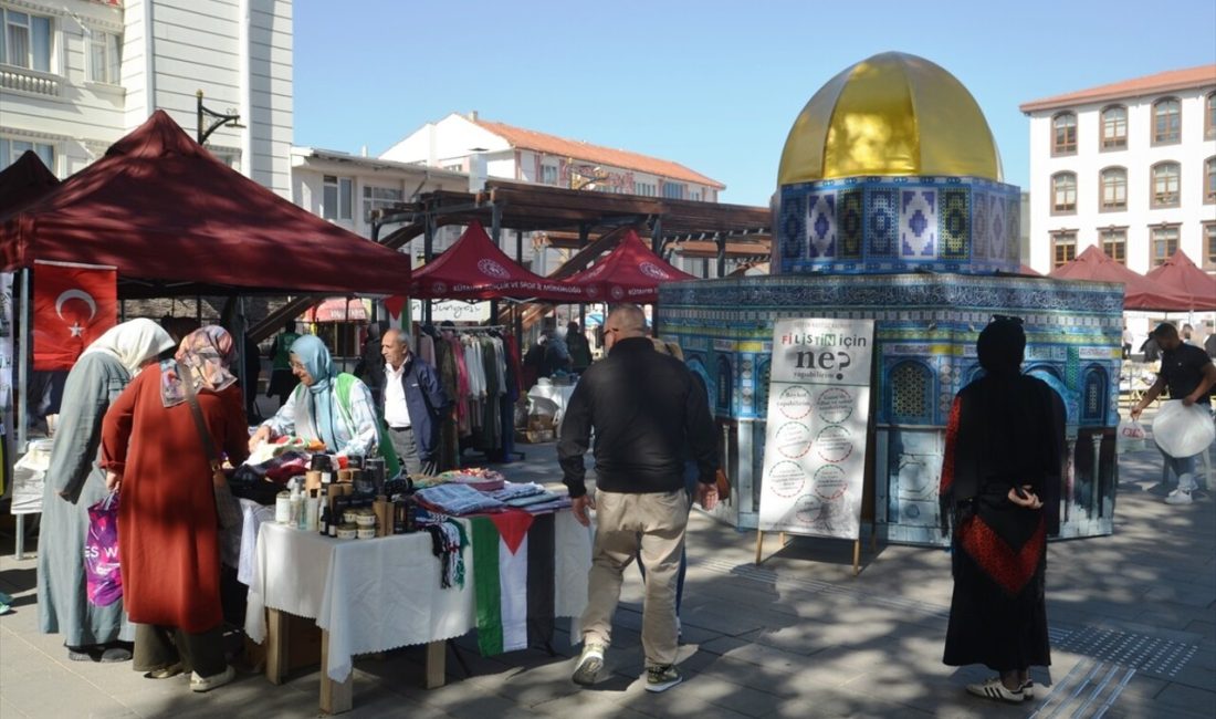 Kütahya'da Gazze halkına destek