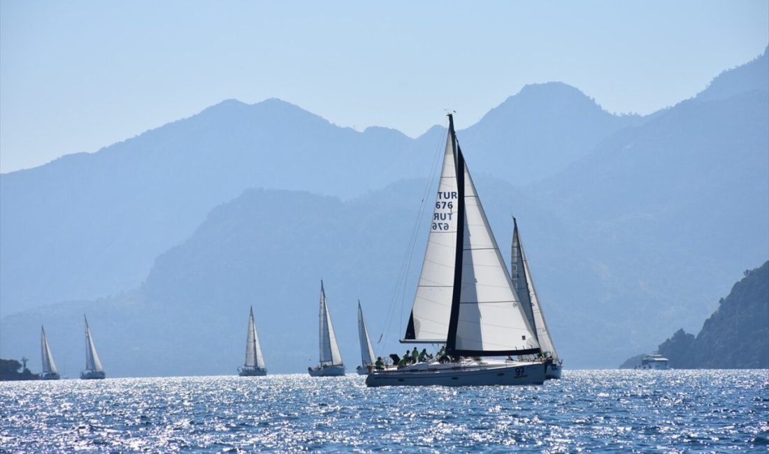 Marmaris'te düzenlenen Uluslararası Yarış