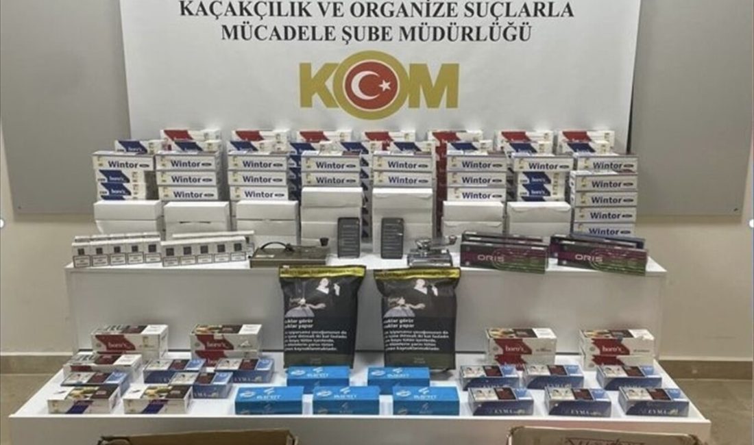 Samsun'da düzenlenen kaçakçılık operasyonunda