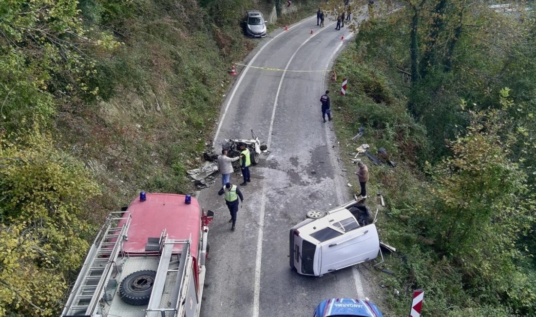 Sinop'un Türkeli ilçesinde meydana