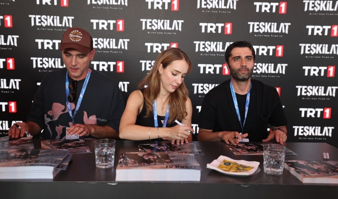 "Teşkilat" dizisi ekibi, TEKNOFEST'te