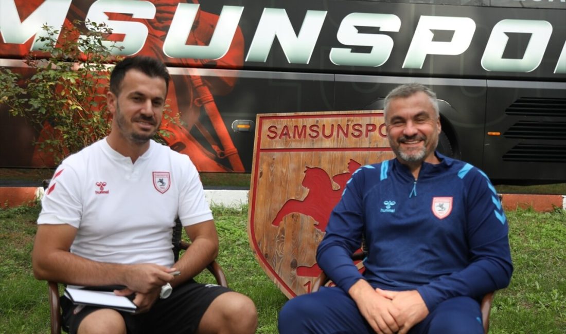 Samsunspor'un teknik direktörü Thomas