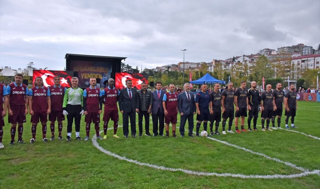 Trabzon'da düzenlenen futbol turnuvası,