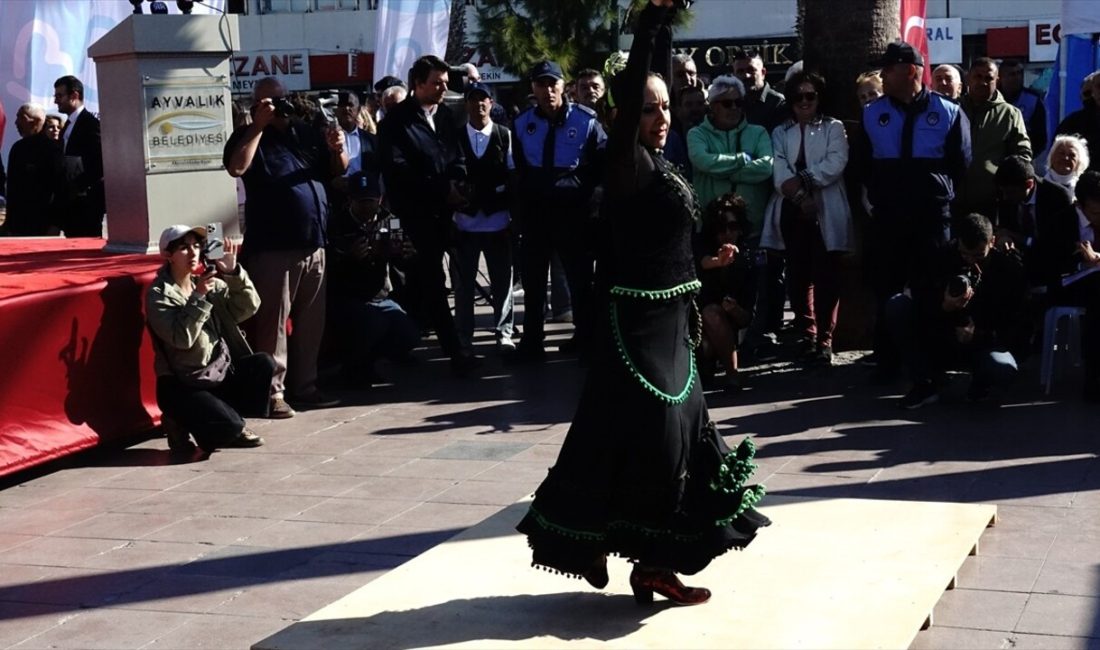 Ayvalık'ta düzenlenen festival, zeytinyağı