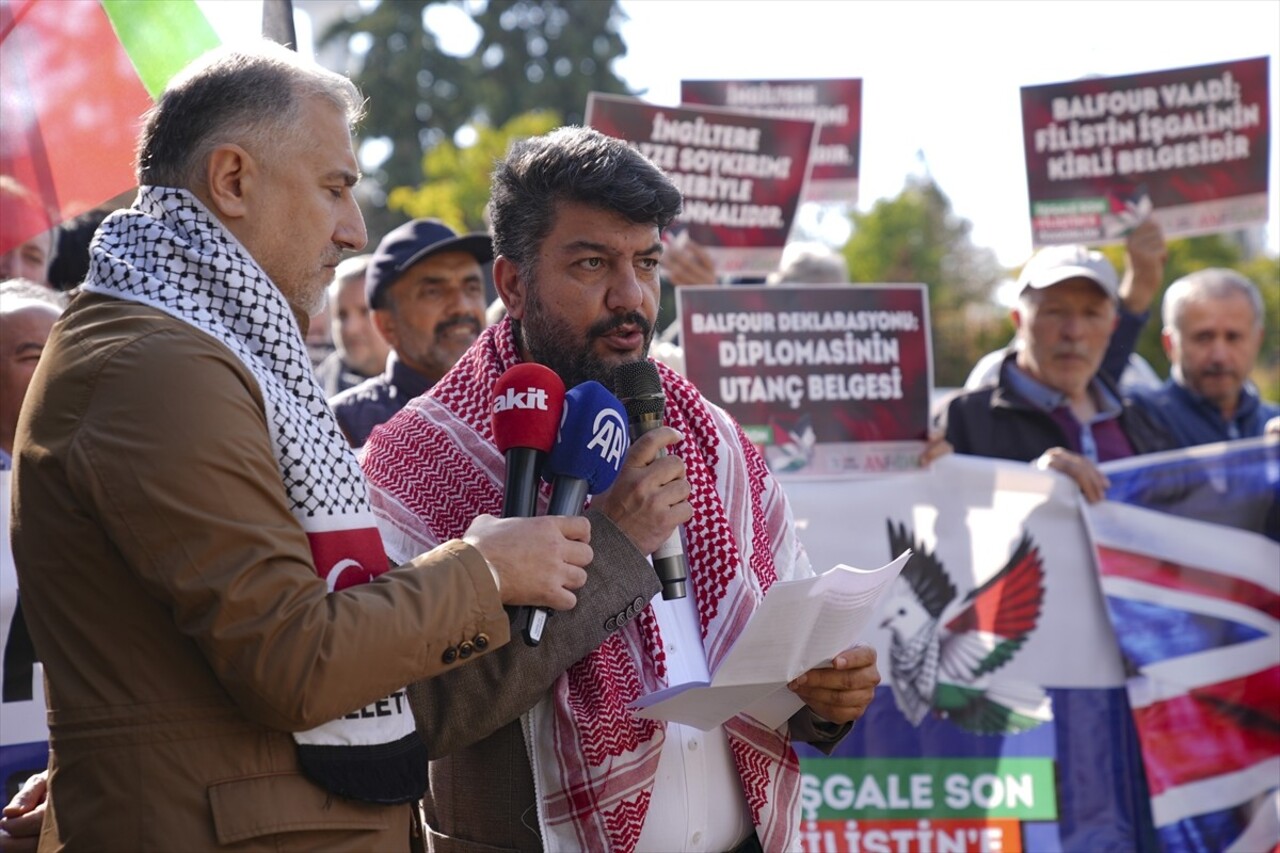 İsrail'in kuruluşuna giden süreci hızlandıran 1917 tarihli Balfour Deklarasyonu, Ankara Filistin...