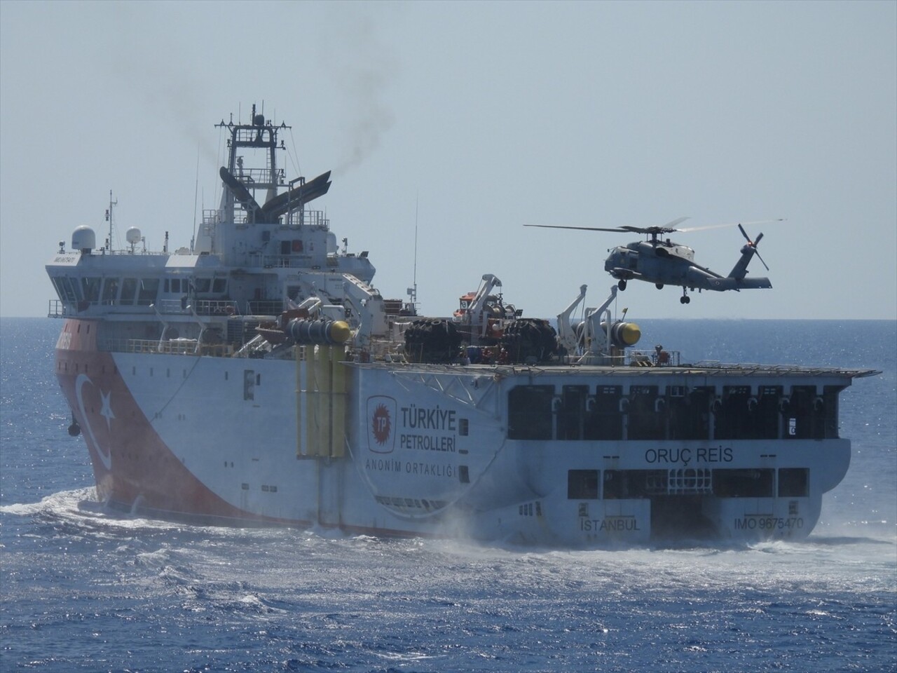 TCG Gökova, TCG Gediz ve TCG Üsteğmen Arif Ekmekçi'den oluşan Somali Deniz Görev Grubu, Oruç Reis...