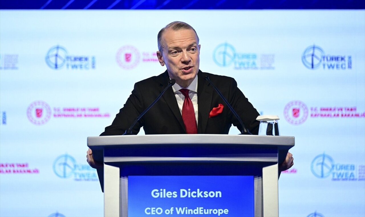 WindEurope Başkanı Giles Dickson, Anadolu Ajansının (AA) "Global İletişim Ortağı" olduğu, TÜREB...