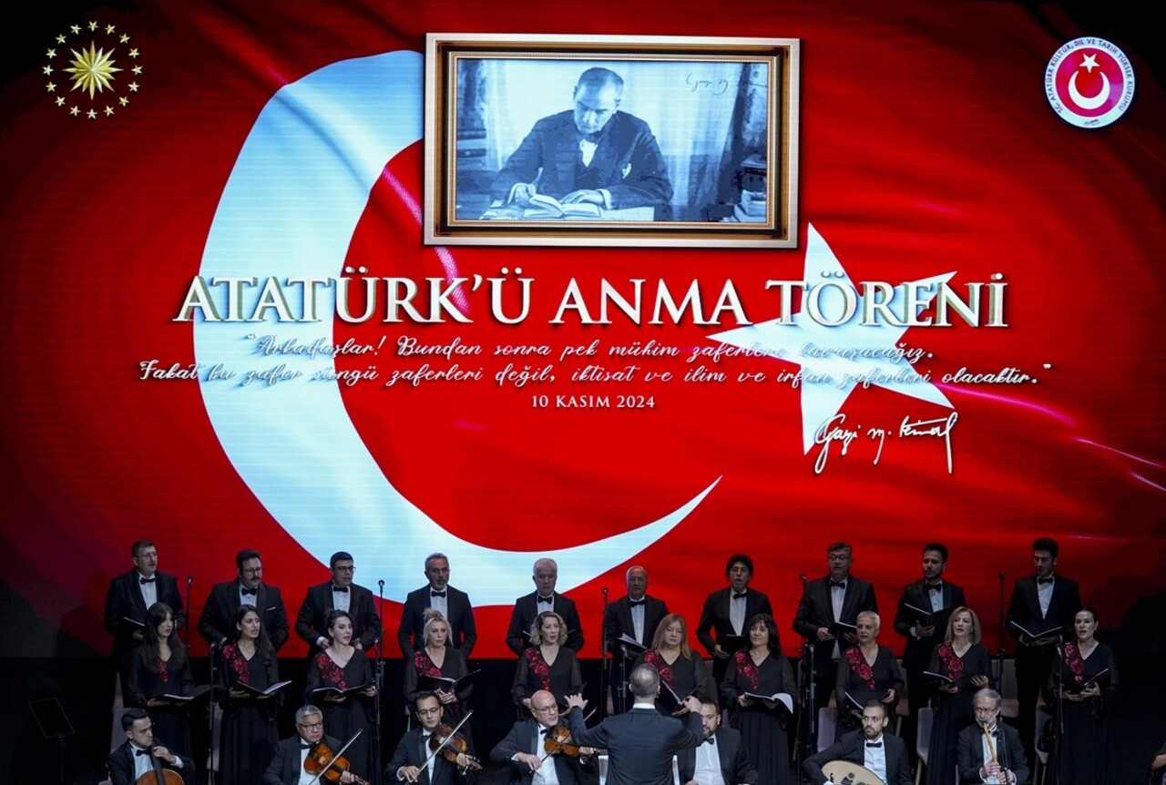 Atatürk Kültür, Dil ve Tarih Yüksek Kurumunda, Gazi Mustafa Kemal Atatürk'ün ebediyete intikalinin...