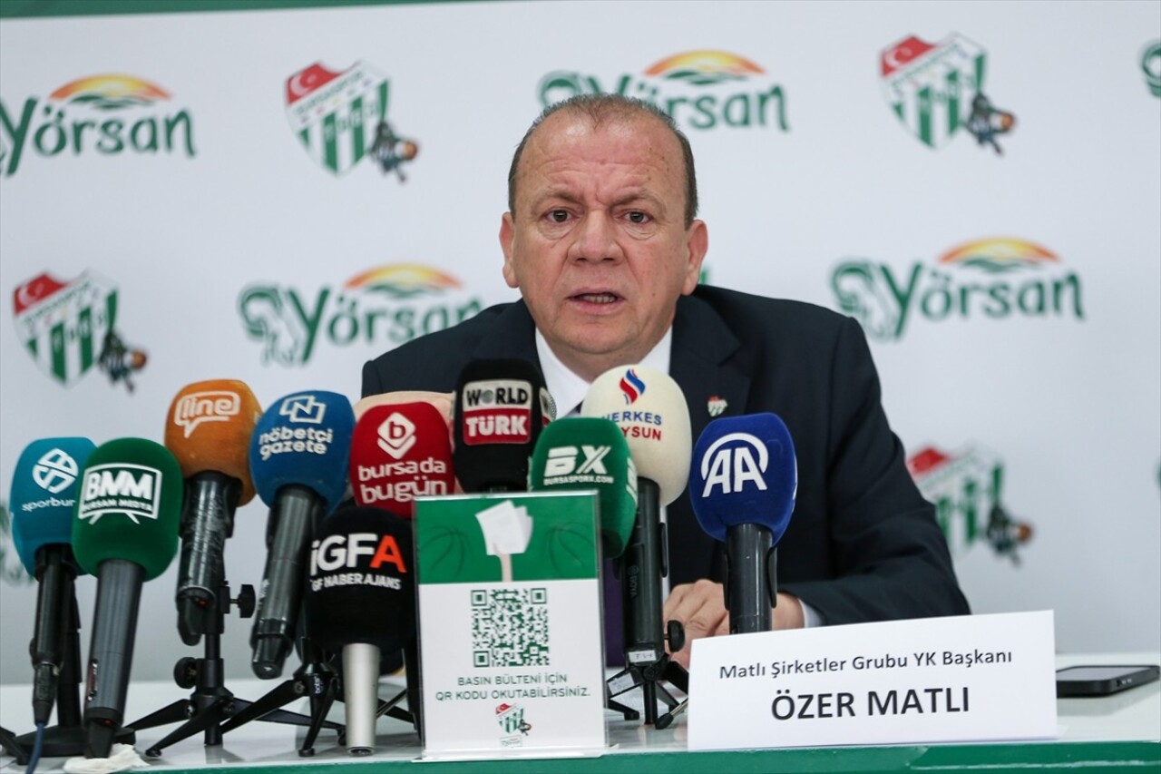 Türkiye Sigorta Basketbol Süper Ligi ekiplerinden Bursaspor Basketbol, Yörsan markası ile...