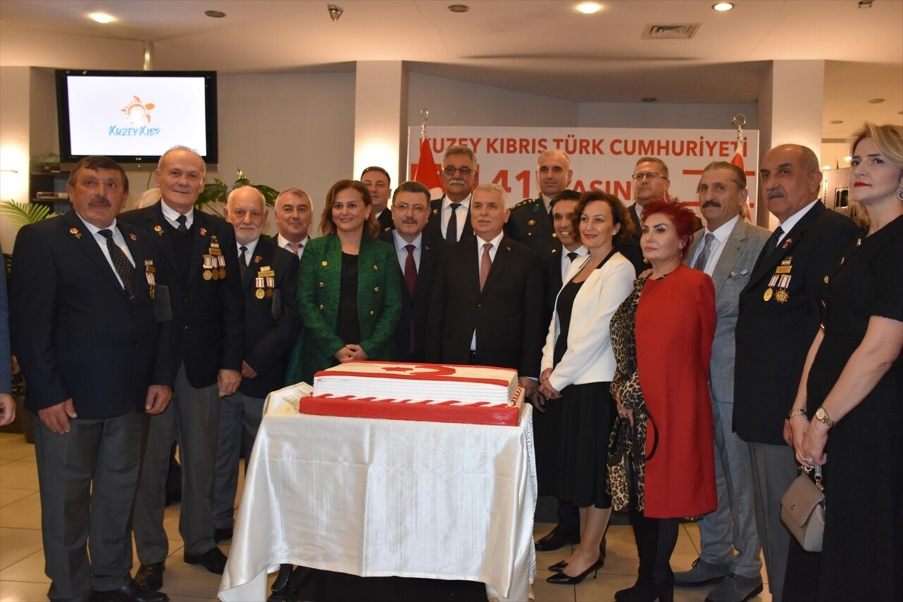 Kuzey Kıbrıs Türk Cumhuriyeti'nin (KKTC) kuruluşunun 41. yıl dönümü dolayısıyla Trabzon'da...