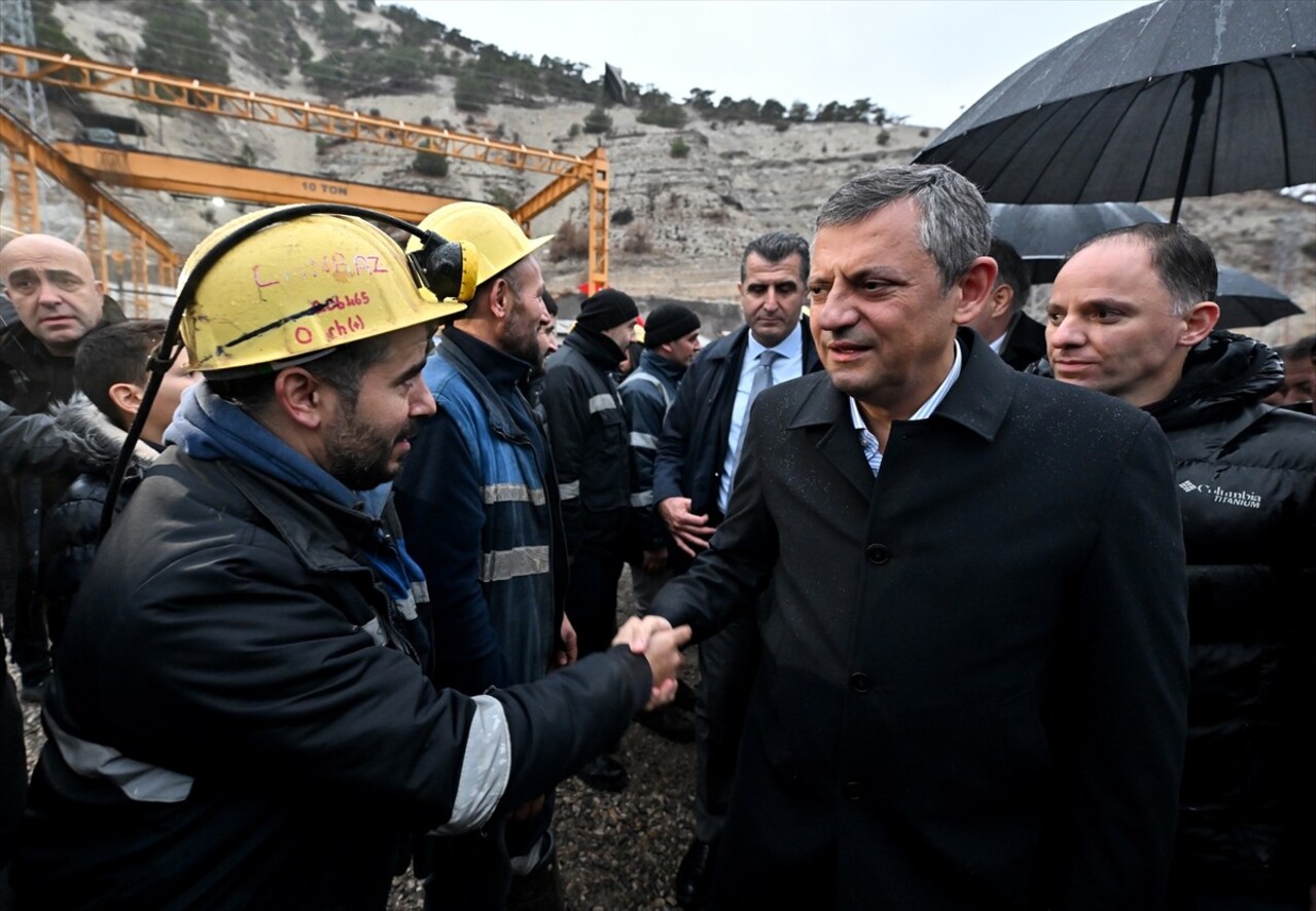 CHP Genel Başkanı Özgür Özel, Çayırhan Termik Santrali ve maden sahalarının özelleştirilmesi...