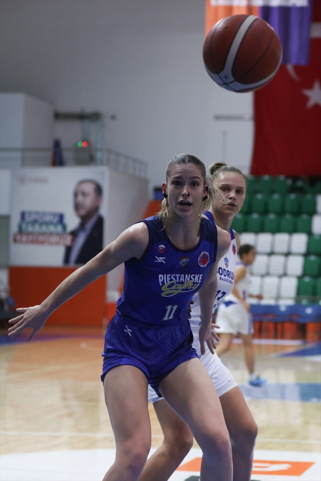 FIBA Kadınlar Avrupa Kupası'nın beşinci haftasında E Grubu'nda YTR Gayrimenkul Bodrum Basketbol...