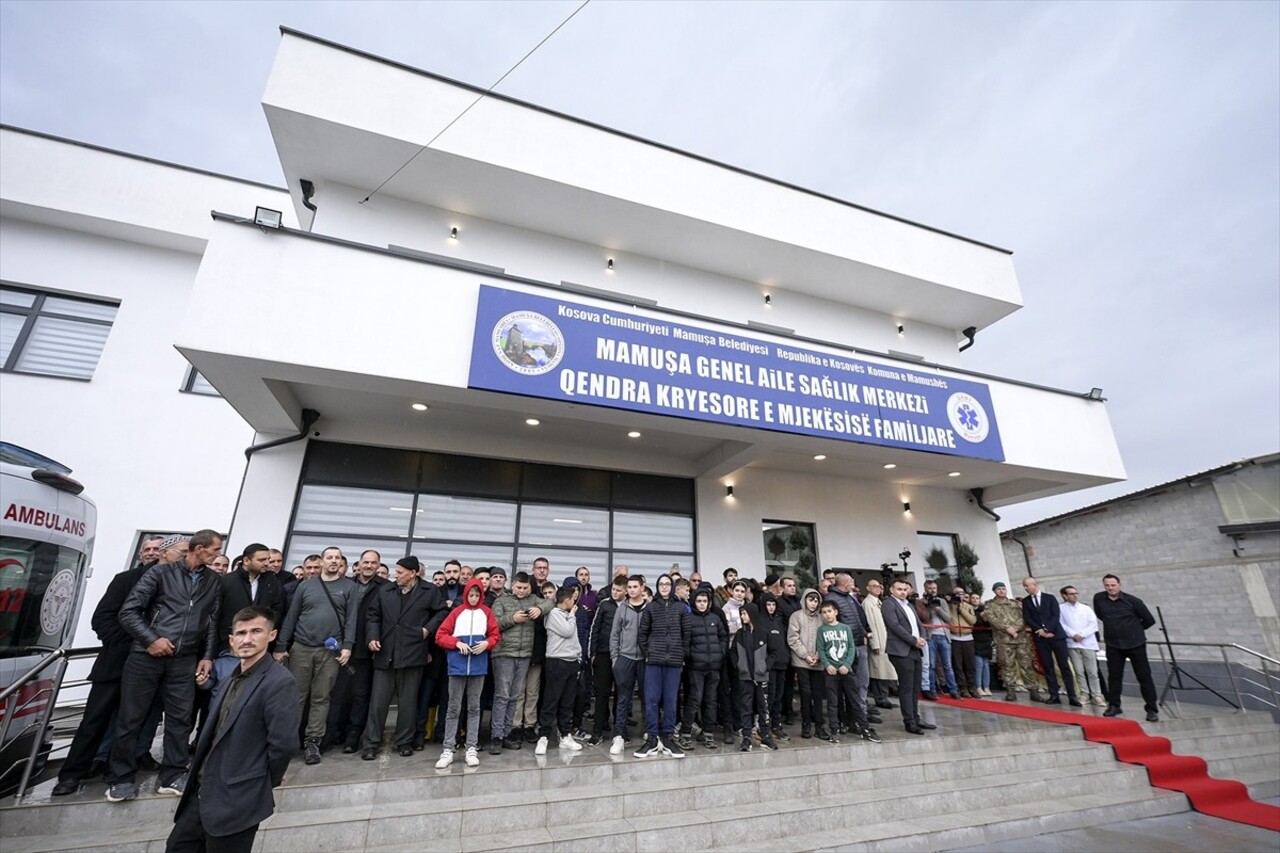 Kosova'nın tek Türk Belediyesi Mamuşa'da inşası tamamlanan Genel Aile Sağlık Merkezi törenle...