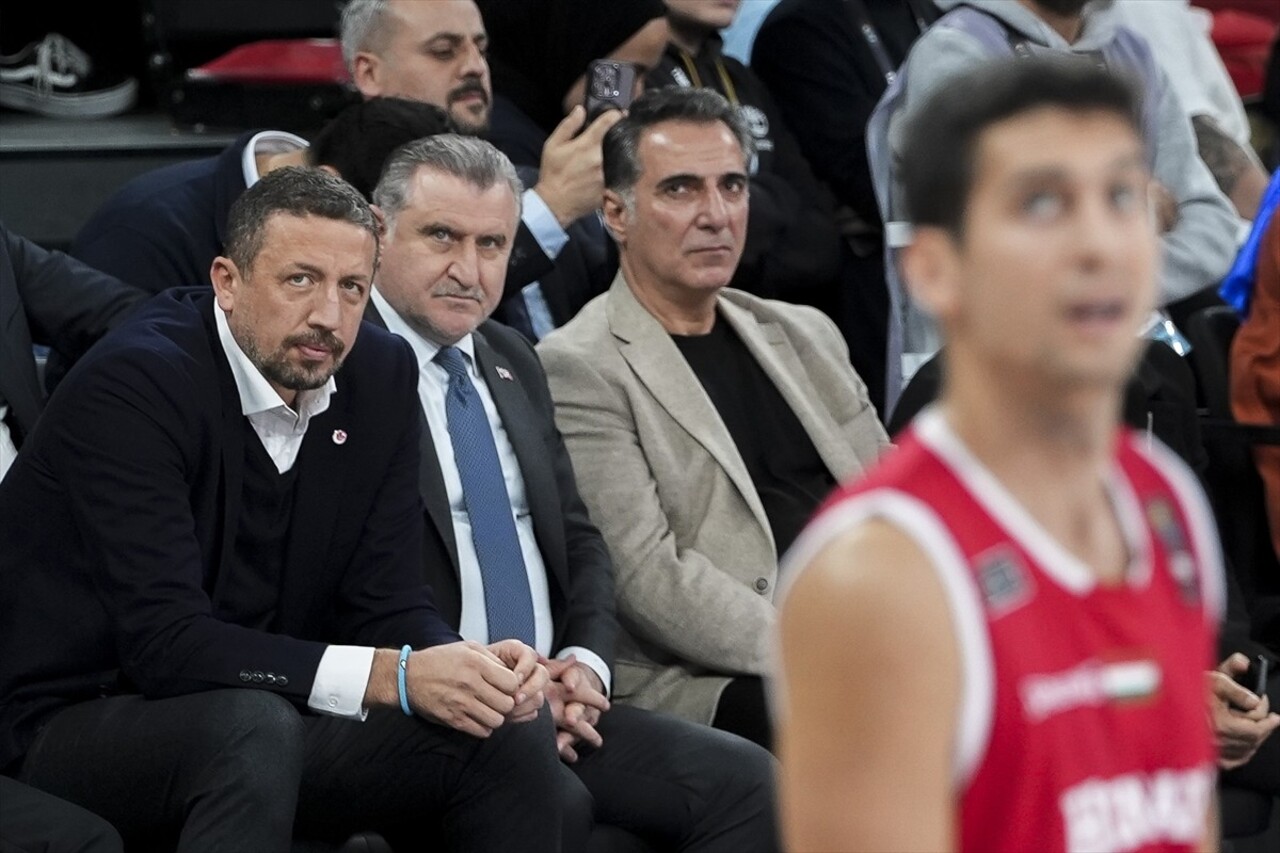 FIBA 2025 Avrupa Erkekler Basketbol Şampiyonası Elemeleri B grubunda A Milli Erkek Basketbol...