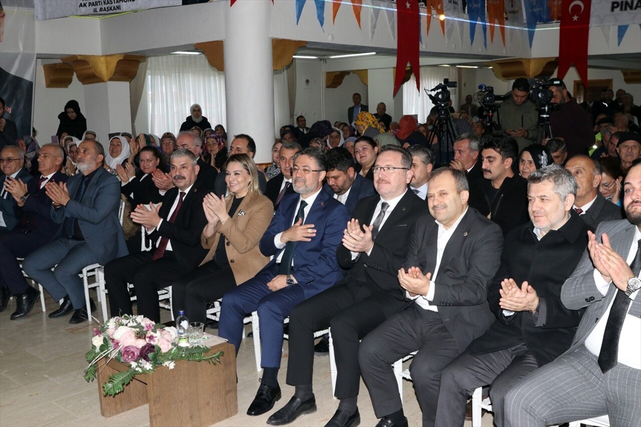 Tarım ve Orman Bakanı İbrahim Yumaklı, Kastamonu'nun Pınarbaşı ilçesindeki Belediye Düğün...