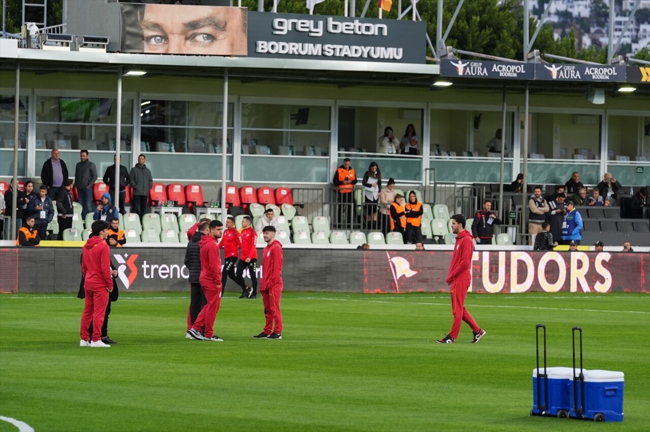 Trendyol Süper Lig’in 13. haftasında Sipay Bodrum FK ile Galatasaray, Grey Beton Bodrum Stadı’nda...