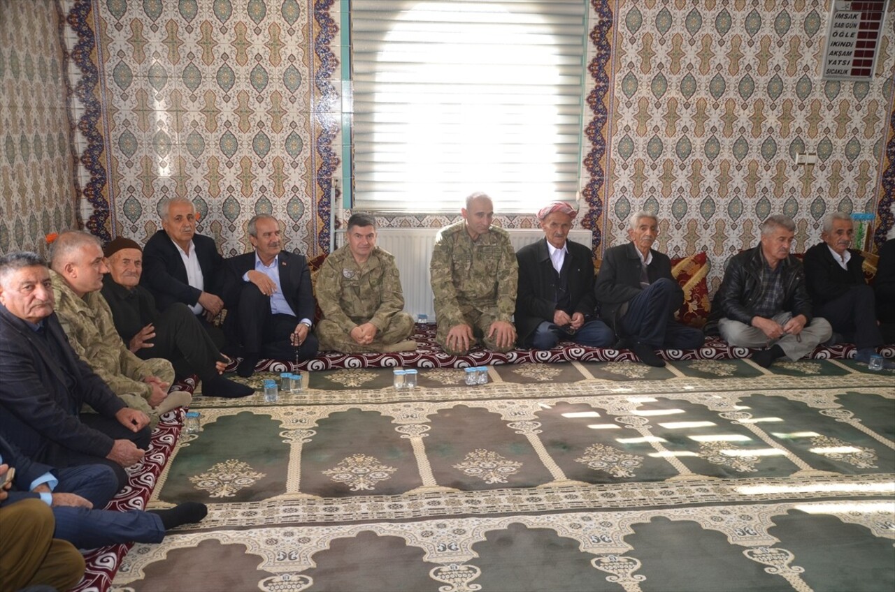 Hakkari'nin Yüksekova ilçesinde 35 yıl önce PKK'lı teröristlerce katledilen 28 sivil için mevlit...